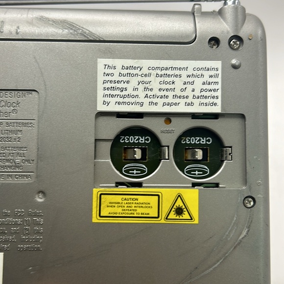 Vintage Sharper Image Design CD Player/Radio/ Sound Soother Model S1585 Works - Picture 5 of 6